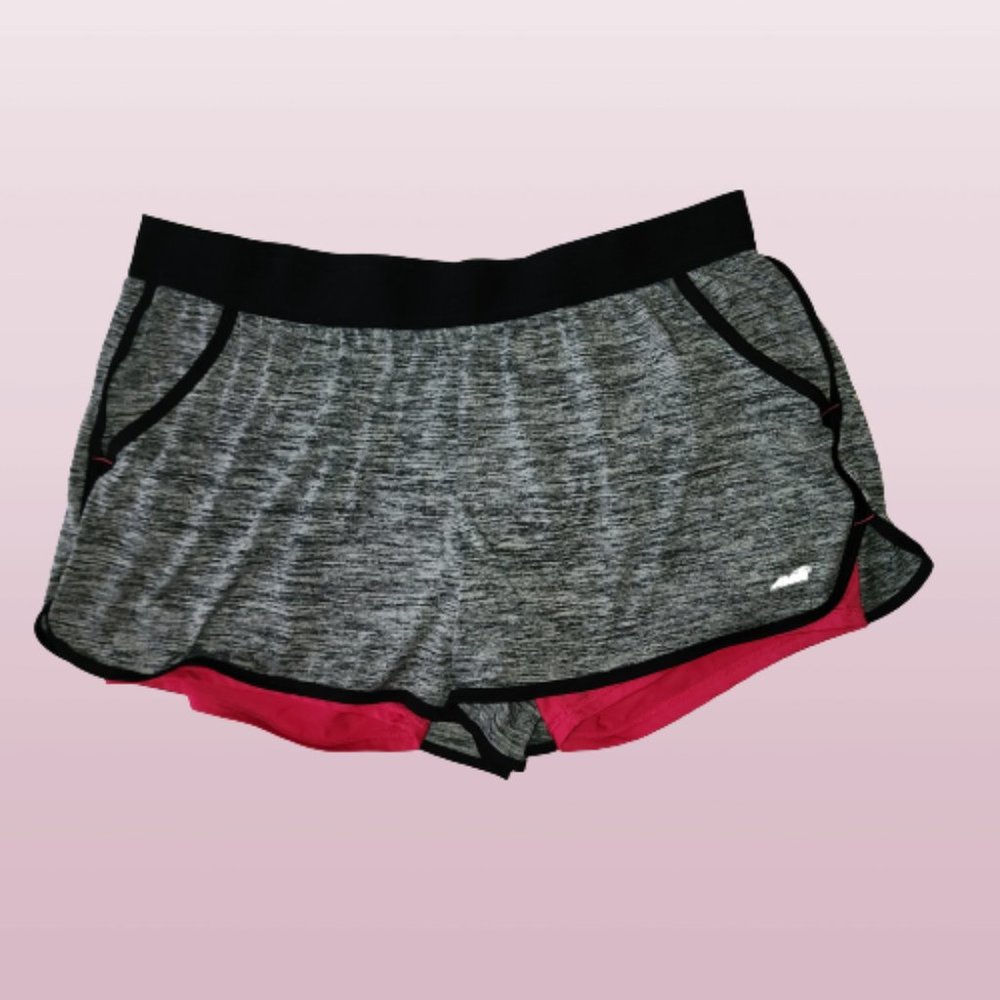 Avia Women's Core Active 2fer Knit Running Short